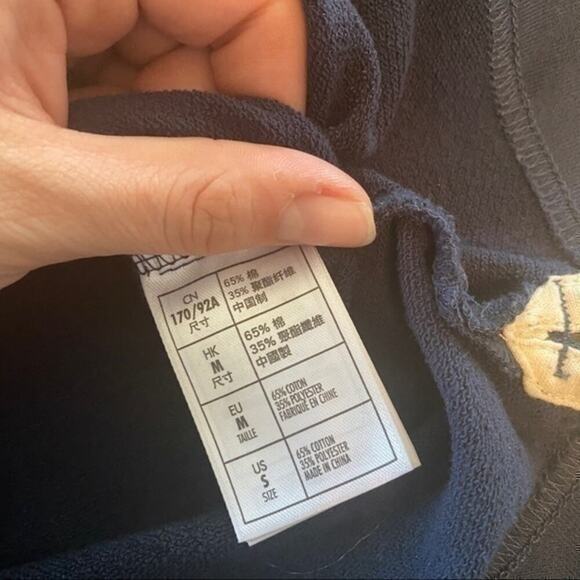 Navy blue Disney parks quarter zip - Picture 7 of 9